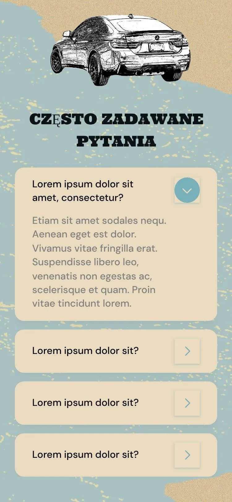 FAQ on mobile
