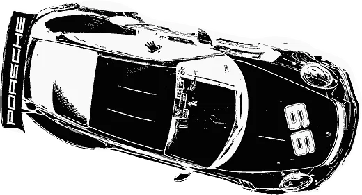 Car seen from above