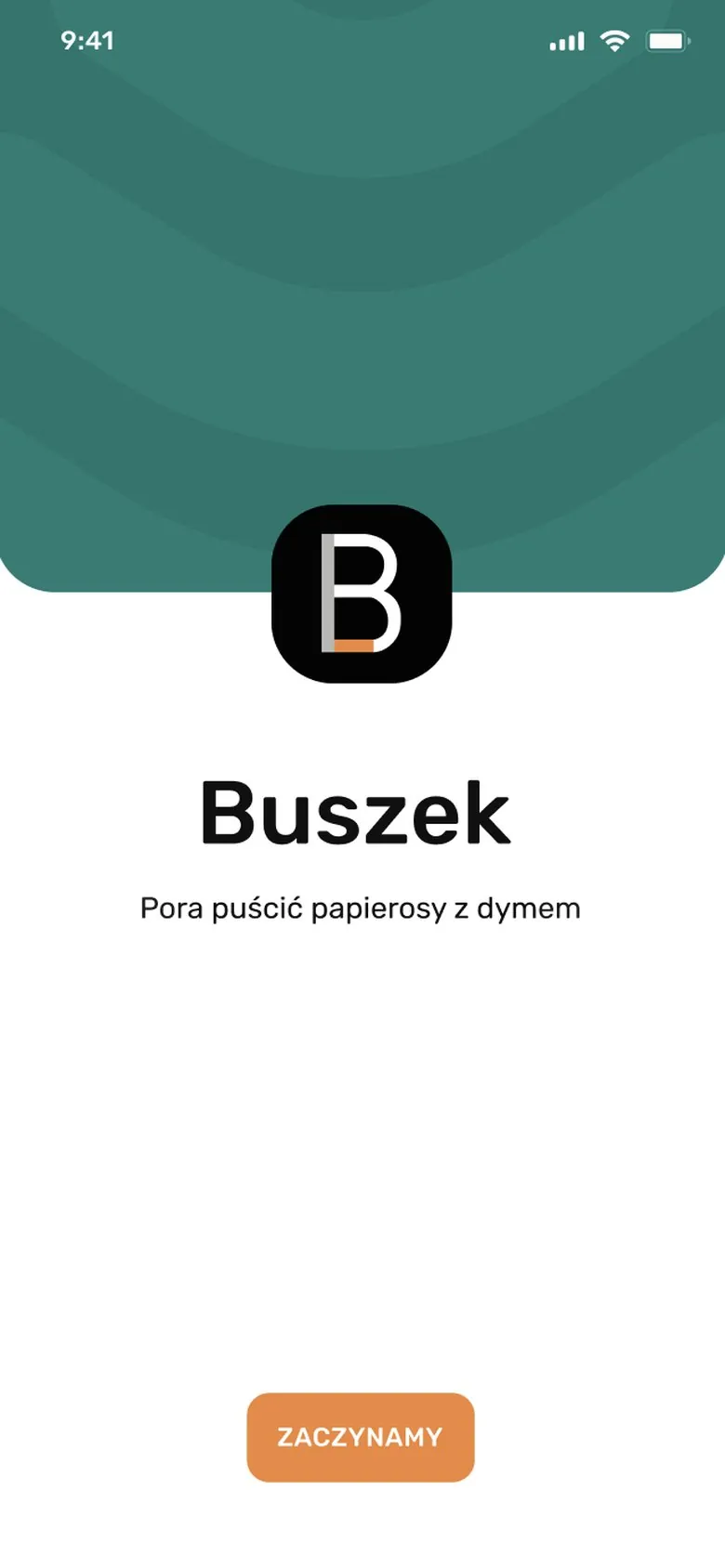 Onboarding screen