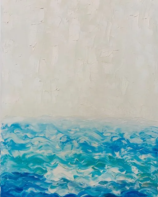 Ocean painting
