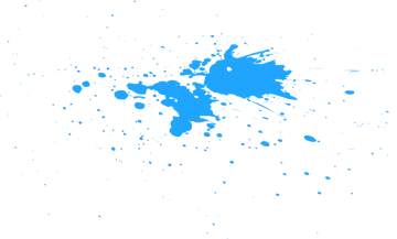 sky paint splatter